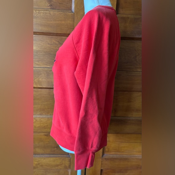 Disney Red Mickey Mouse Women’s Sweatshirt - Picture 2 of 6